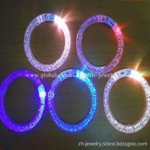 LED Bangle Bracelet Silicone, Suitable for Women